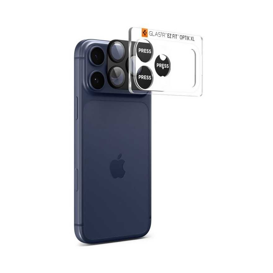 Spigen Optik Pro XL Glas.Tr Camera EZ Fit Apple iPhone 17 Pro Black – 4