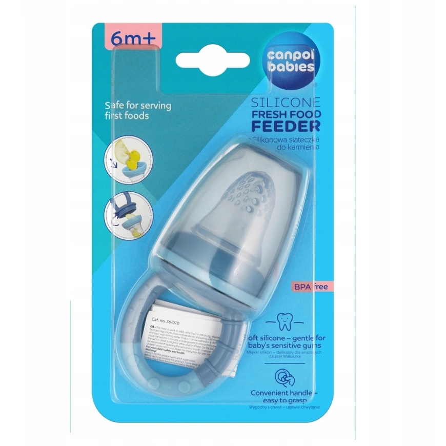Canpolbabies CANPOL BABIES silicone fresh food feeder, 56/010 blue2 – 4