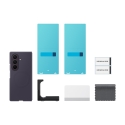 Samsung Galaxy Fold8 Ultra Silikoninis Magnetinis Qi2 dėklas, violetinis Samsung Galaxy Fold8 Ultra Silikoninis Magnetinis Qi2 dėklas, violetinis