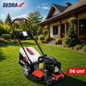 Самоходная бензиновая газонокосилка DEDRA с двигателем HONDA 4,2 кВт, 56 см HONDA GCV200 Самоходная бензиновая газонокосилка DEDRA с двигателем HONDA 4,2 кВт, 56 см HONDA GCV200