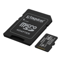 Kingston Technology 128GB microSDXC Industrial C10 A1 pSLC Card + SD Adapter Kingston Technology 128GB microSDXC Industrial C10 A1 pSLC Card + SD Adapter