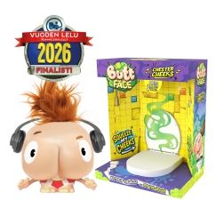 Goliath Butt Face Chester Cheeks, interactive farting butt character