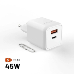 Fixed Mini-laturi 1x USB-A 1x USB-C 3 A (FIXCG45M-CA-WH)