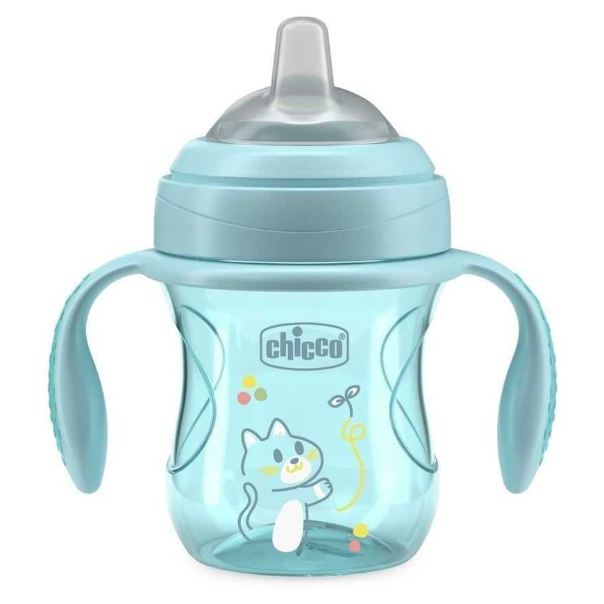 CHICCO Training Cup 200ml 6+ Blue – 2