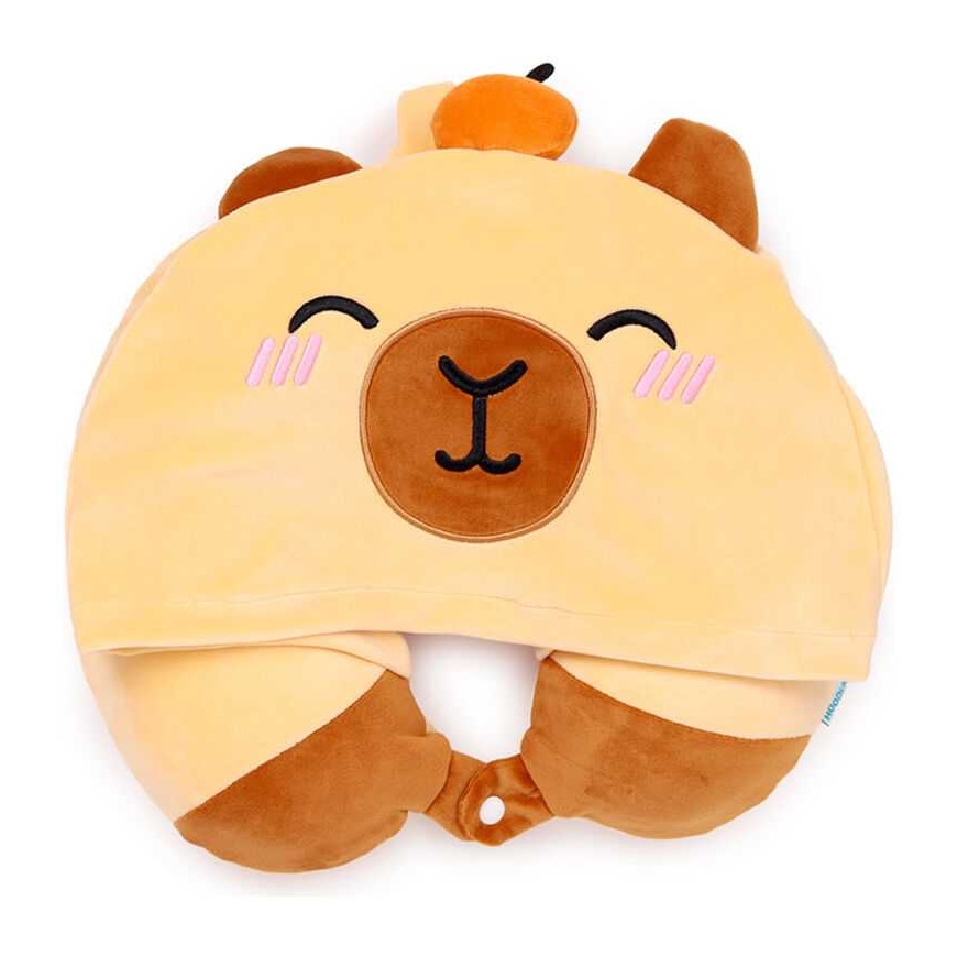 Puckator Hoodeazzz Duke The Capibara hooded travel pillow – 4
