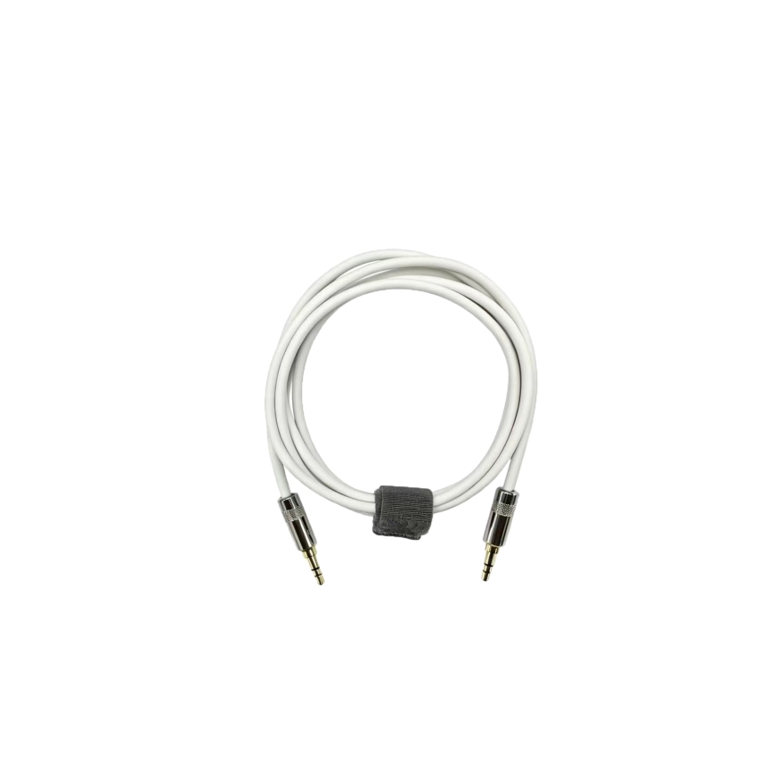 Fuj:tech 3,5 mm TRS – 3,5 mm TRS audio kabelis, 1,5 m, baltas