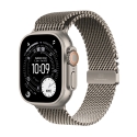 Apple Watch Ultra 3 (GPS + Cellular) 49 mm looduslik titaanist korpus ja looduslik milano rihm, keskmine suurus