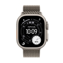 Apple Watch Ultra 3 (GPS + Cellular) 49 mm looduslik titaanist korpus ja looduslik milano rihm, keskmine suurus
