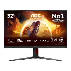AOC G4 C32G4Z computer monitor 80 cm (31.5") 1920 x 1080 pixels Full HD LCD Black, Red