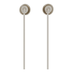 Hama 00221793 austiņas un brīvroku komplekts Vadu Ausīs Zvani / mūzika USB Veids-C Bēšs