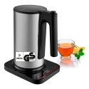MEDION MD 12106 electric kettle 1.5 L 2200 W Black, Stainless steel MEDION MD 12106 electric kettle 1.5 L 2200 W Black, Stainless steel