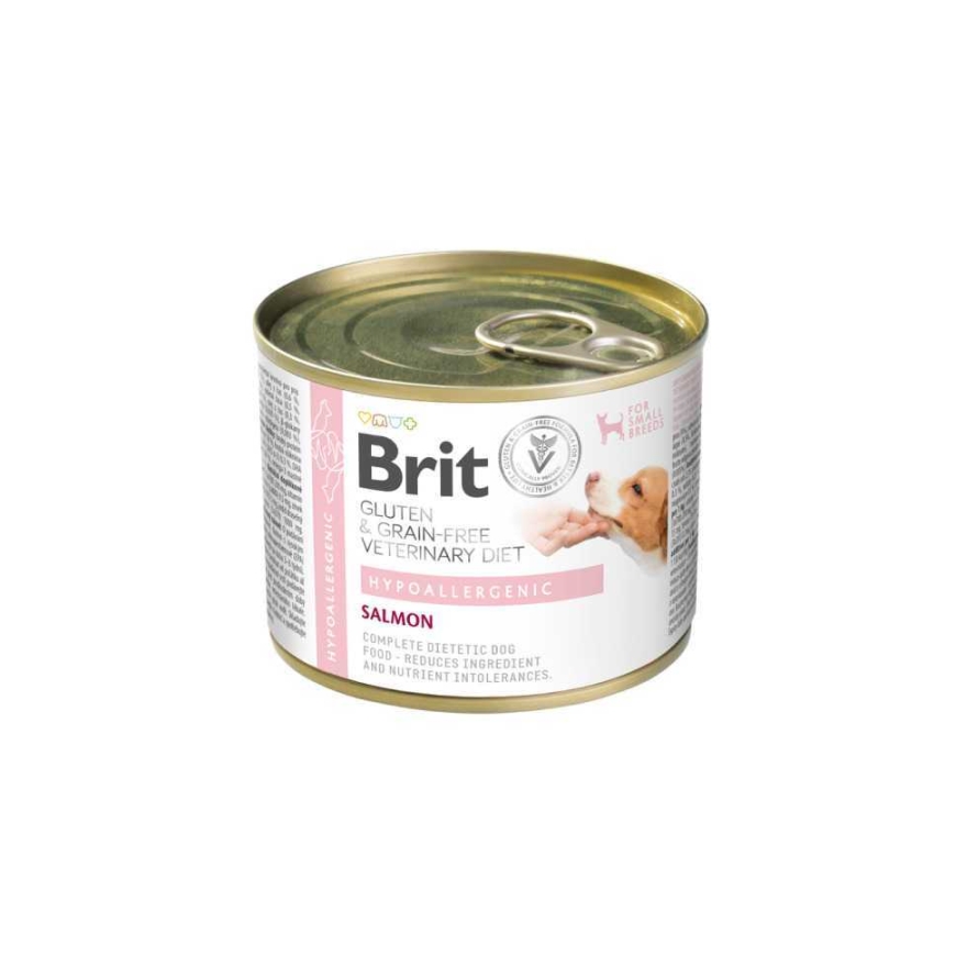 Brit Vet Brit GF Veterinaarsed Dieed Koertele Hüpoallergeenne Lõhe 200 g