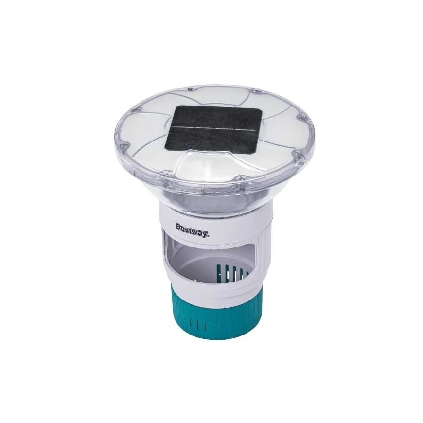 Bestway Floating Solar Light White Ø 7.6 cm PC and ABS