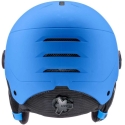Lasten laskettelukypärä UVEX Rocket jr. Visor sininen matta Lasten laskettelukypärä UVEX Rocket jr. Visor sininen matta