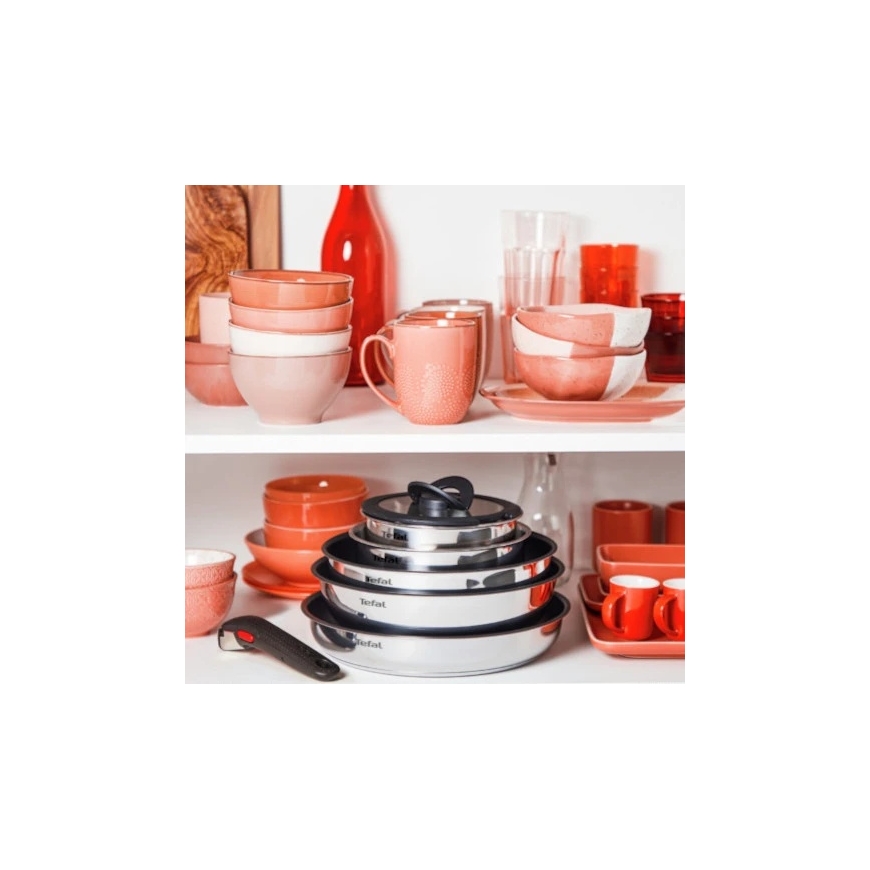 TEFAL Ingenio Cook Eat pot and pan set 8 pcs induction lid – 4