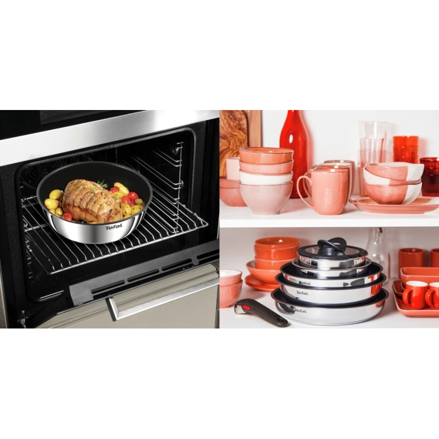 TEFAL Ingenio Cook Eat potide ja pannide komplekt 8 tk induktsioonikaane – 5