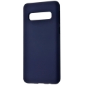 Samsung Galaxy S10 Plus Premium Soft Touch Silicone Case Midnight Blue