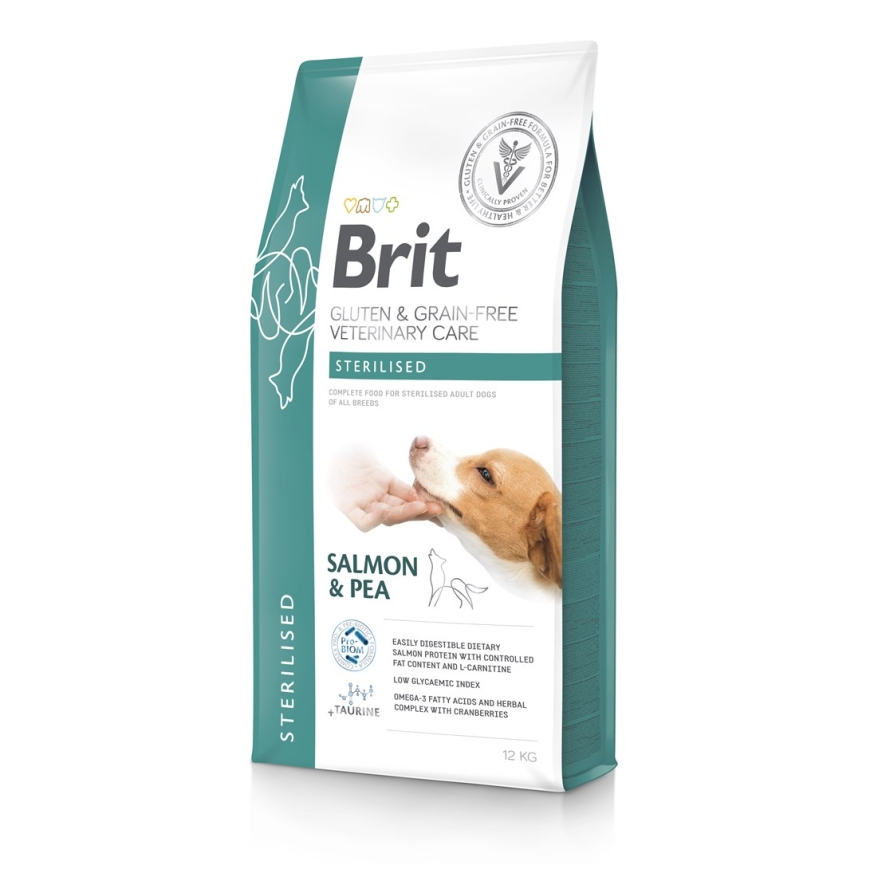BRIT Grain Free Vet Care Steriloitu Koira - kuiva koiranruokaa - 12kg