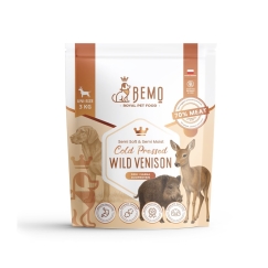 BEMO Kylmäpuristettu villipeuranliha - kuiva koira ruokaa - 3kg