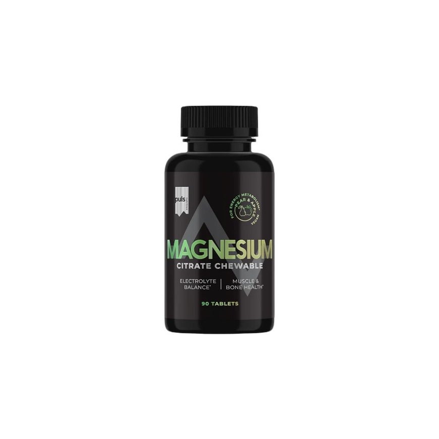 Puls Nutrition Magneesiumi närimistablett, pirn-õun, 90 tbl
