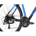 Tabou Flow 2 Bike Black-Blue-M / 19" (Size: M / 19") Tabou Flow 2 Bike Black-Blue-M / 19" (Size: M / 19")