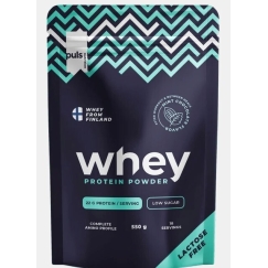Puls Nutrition Whey Protein Powder, Mint Chocolate, 550 g