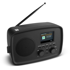 MEDION LIFE DRE-1 Henkilökohtainen Analoginen & digitaalinen Musta