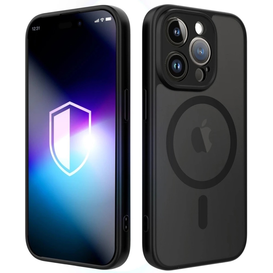 3mk Misty MagCase case for iPhone 15 Pro – black