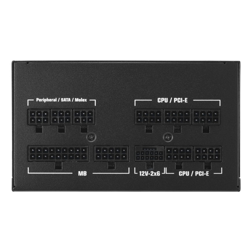 ASUS TUF-GAMING-1200G-EVO power supply unit 1200 W 20+4 pin ATX ATX Black – 3