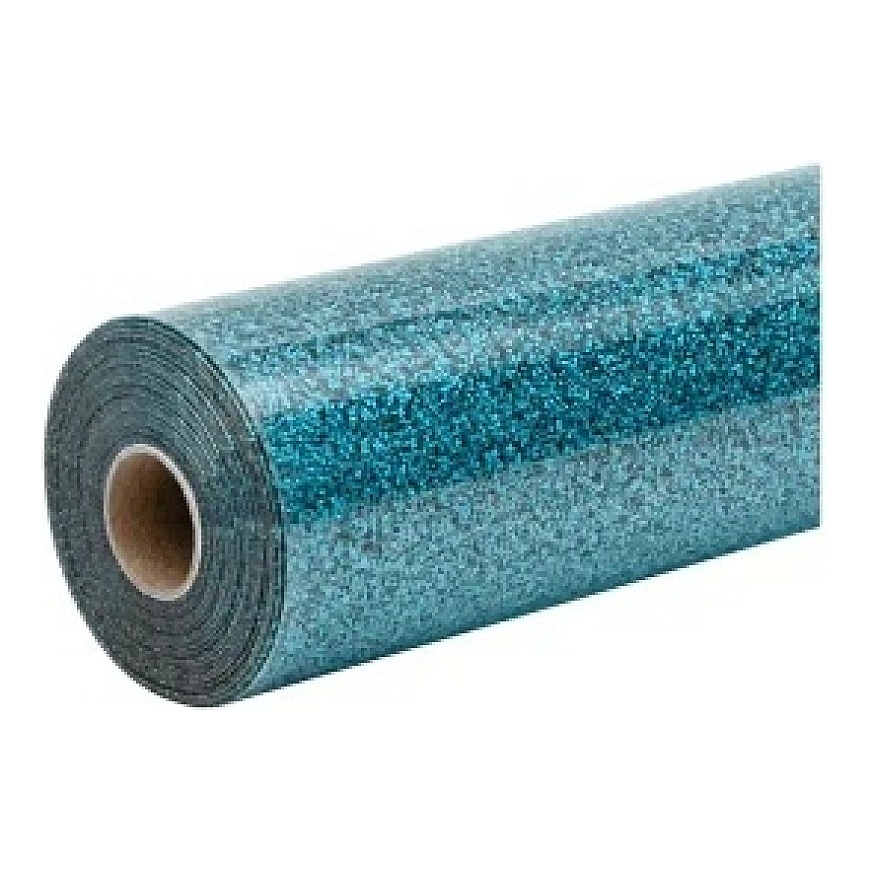 HTVRONT sädelev termotransferfilm, 30,5 cm x 90 cm (sinine) – 2
