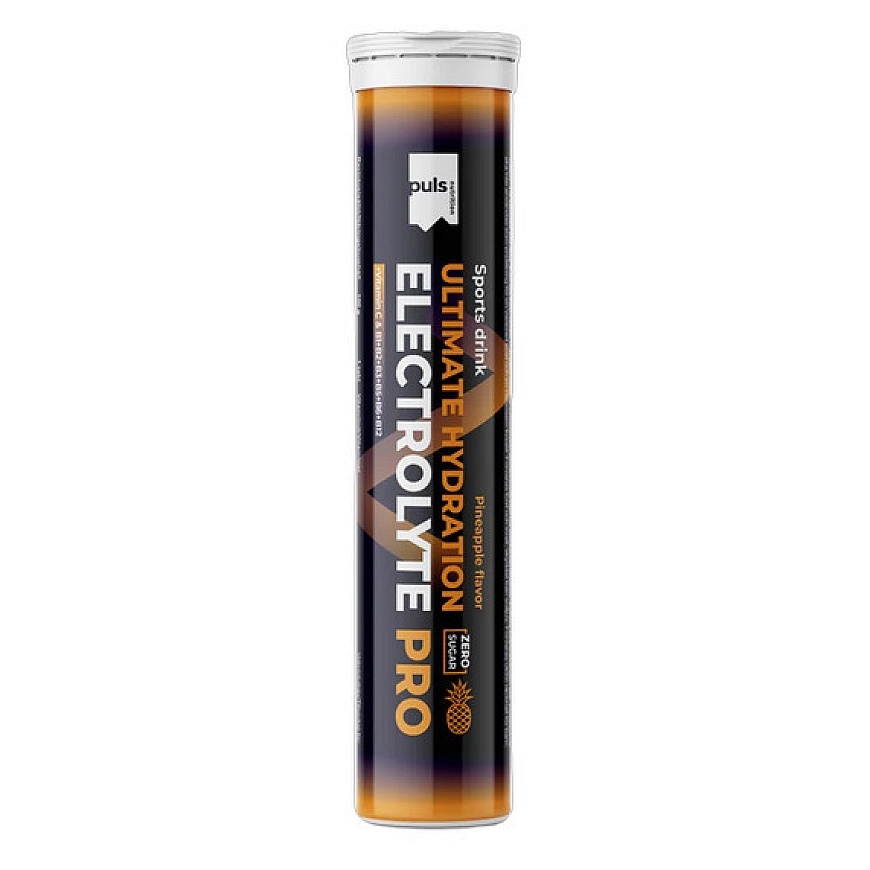 Puls Nutrition Электролитный шипучий таблетка Pro, ананас, 20 таблеток