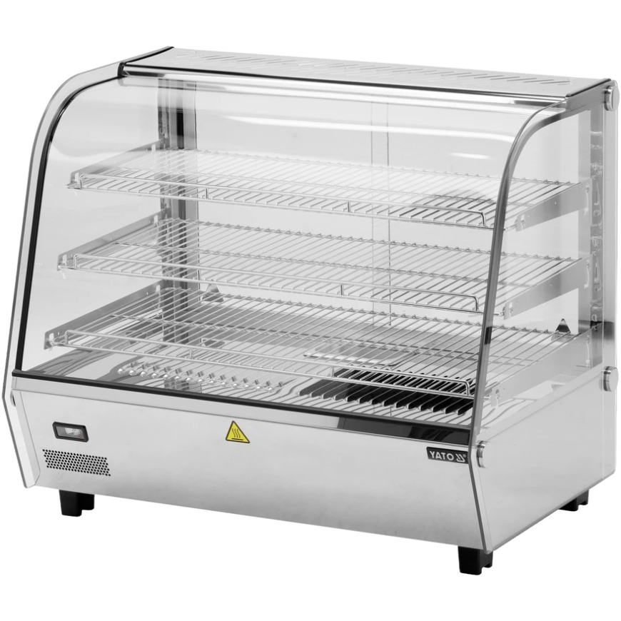 Yato Toya Sa Poland Küttetavaliselt vitriin | Seisev | 120 l | 1100 W | 678 × 568 × 686 mm | 30–90 °C | 3 Asetust | Liuguksi | R – 4