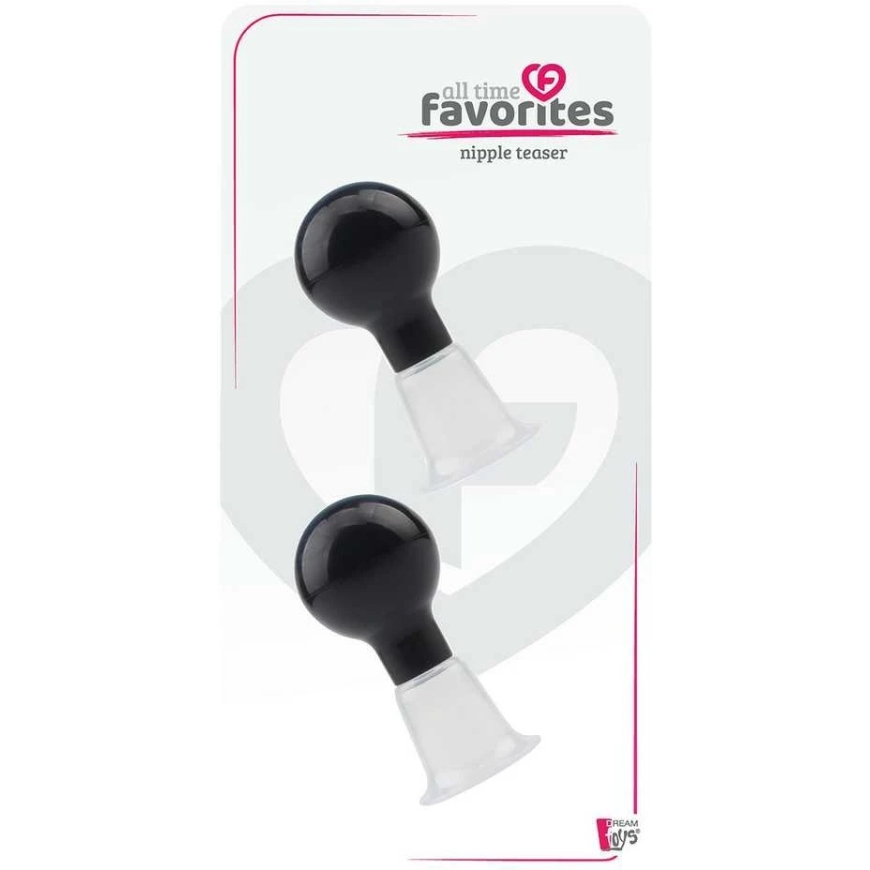 Dream Toys VISPOPULĀRĀKIE NIPLES UZGAĻI MELNĀ KRĀSĀ – 2