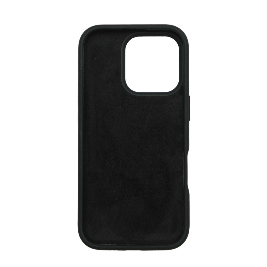 Riff "Plonas silikoninė galinė dėklas iPhone 16 Pro" Juoda – 4