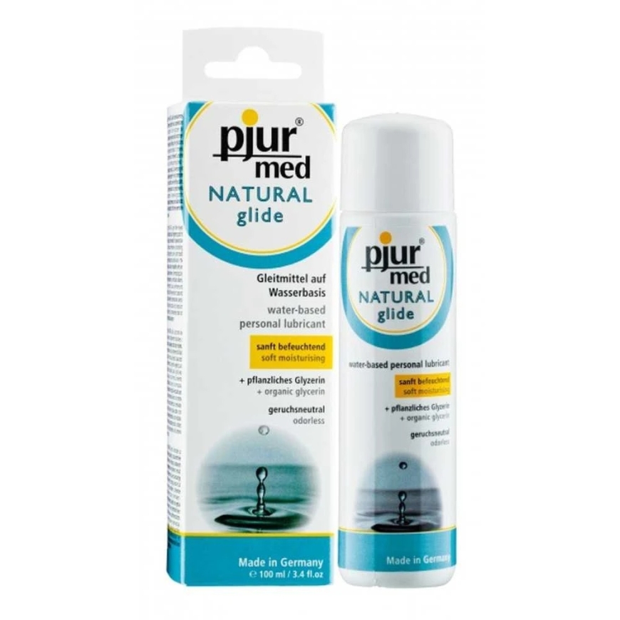 Pjur PJUR_Med Natural Glide* kosteuttava vesipohjainen liukuvoide 100 ml – 2