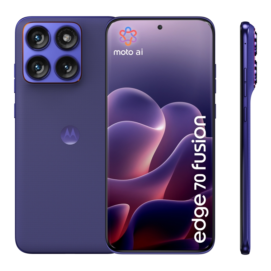 Motorola edge 70 fusion 17,2 cm (6.78") Две SIM-карты Android 16.0 5G USB Type-C 8 GB 256 GB 5200 mA – 2