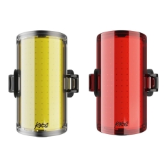 Knog Cobber Reflex Twinpack, velosipēda priekšējais un aizmugurējais gaismas komplekts