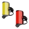 Knog Cobber Reflex Twinpack, front and rear bike light set
