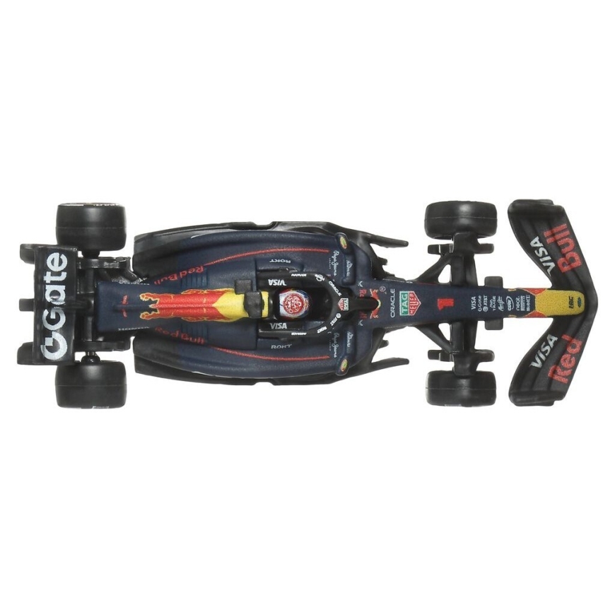 Hot Wheels Premium F1 lenktynės, Max Verstappen Oracle Red Bull žaislinis automobilis – 2