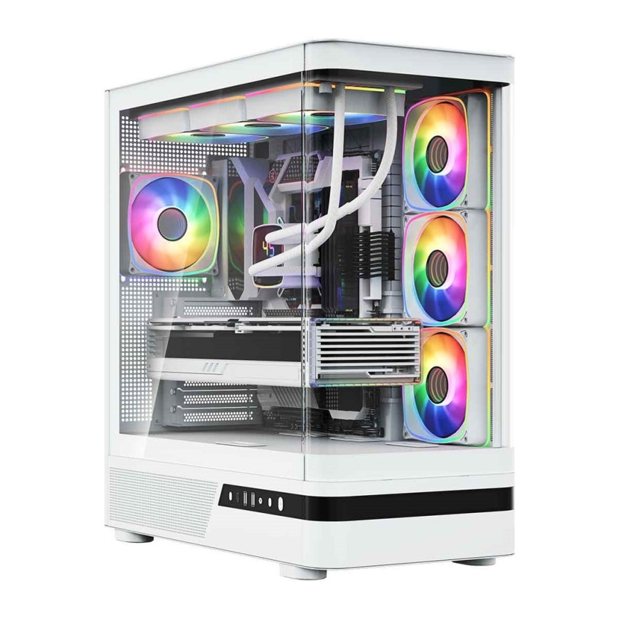 MODECOM Volcano Volcano AQ100 ARGB Midi Белый – 2