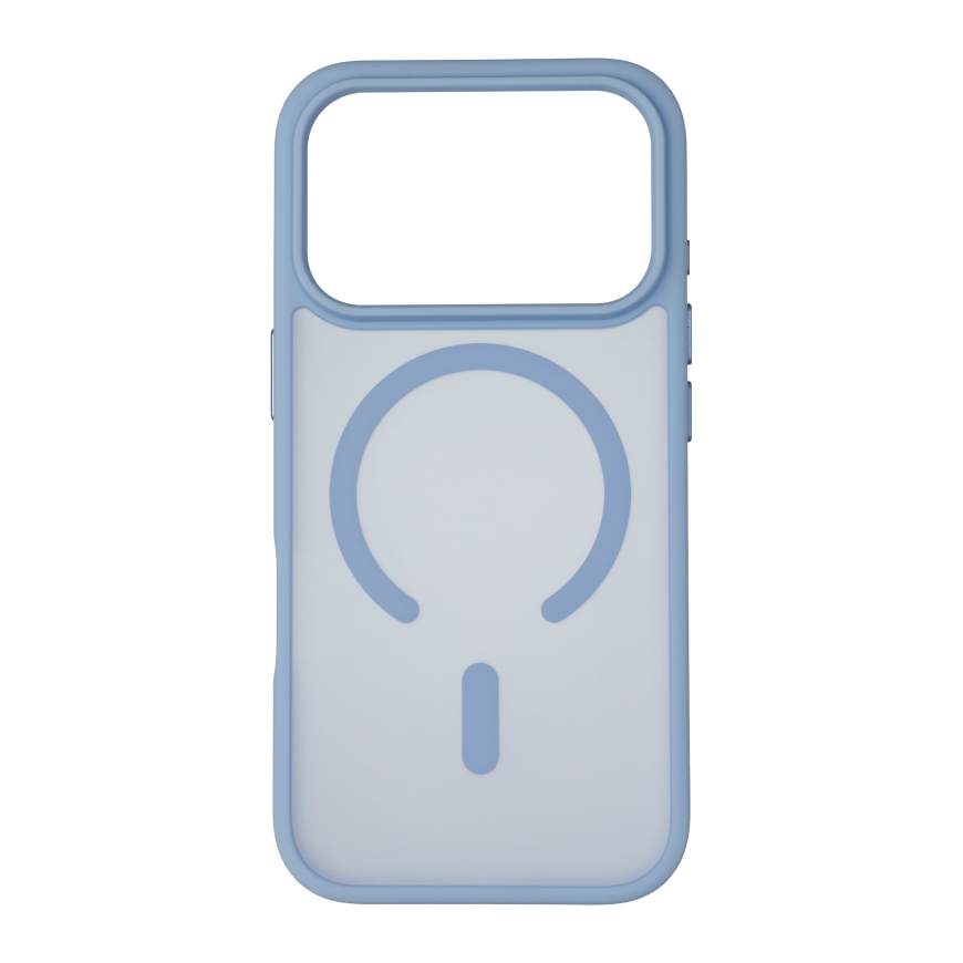 FoneKit MagSafe Soft Touch dėklas, iPhone 18 Pro / 17 Pro, ledynas