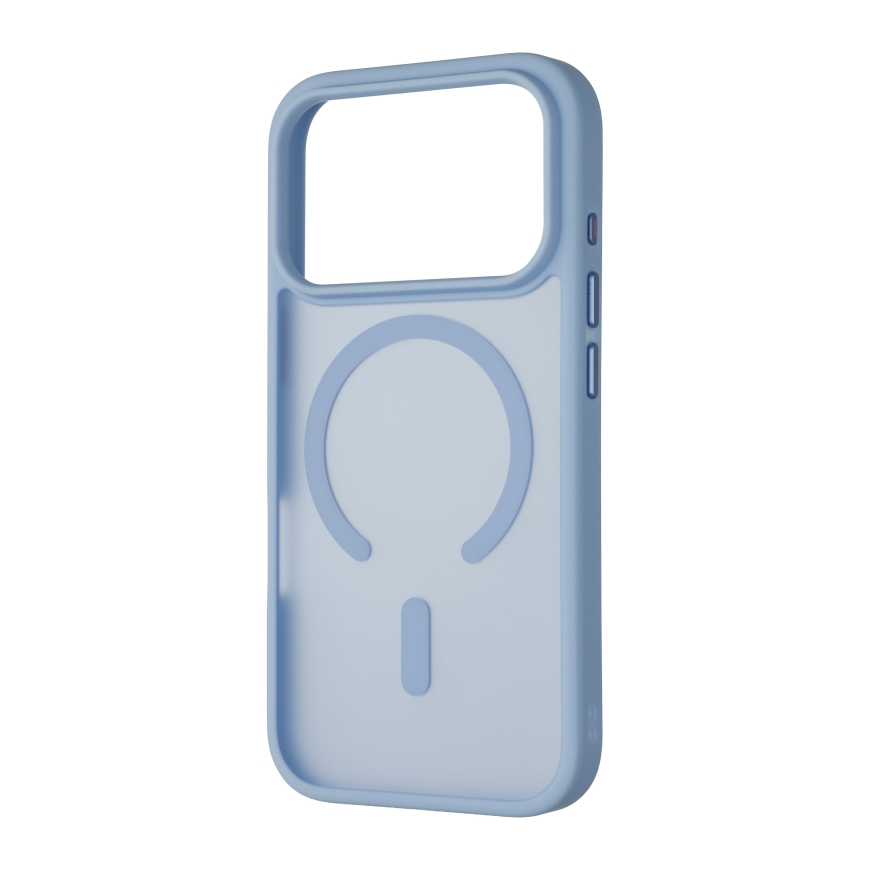 FoneKit MagSafe Soft Touch dėklas, iPhone 18 Pro / 17 Pro, ledynas – 4