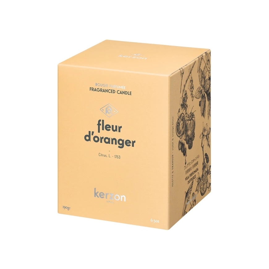 Scented Candle 190 g Fleur d'Oranger / Kerzon – 4
