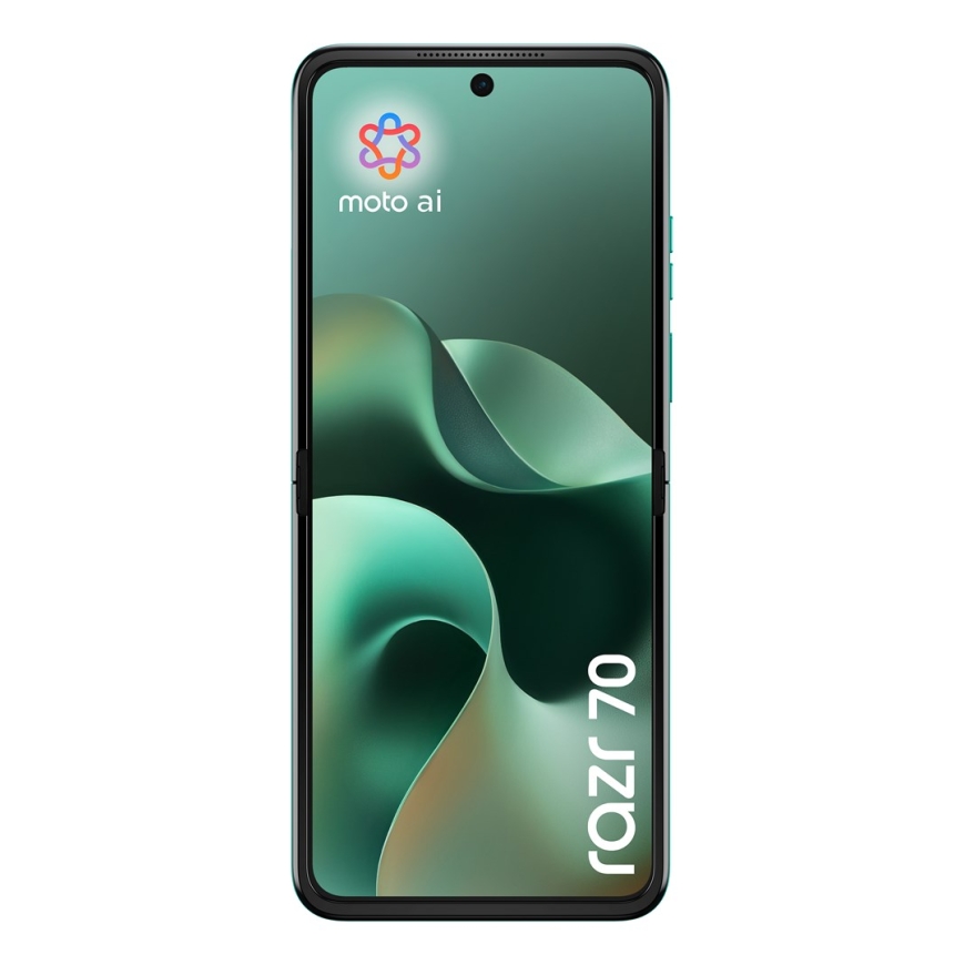 Motorola razr 70 17,5 cm (6.9") Dual SIM Android 16.0 5G USB Type-C 8 GB 256 GB 4800 mAh Tummanvihreä – 4