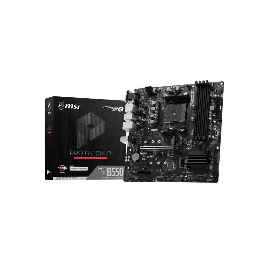 Äärimmäinen MSI PRO B550M-P emolevy