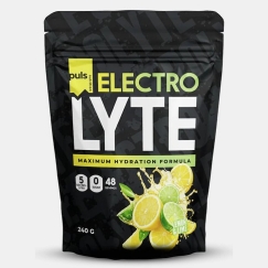 Puls Nutrition elektrolyyttijauhe, sitruuna-lime, 240 g