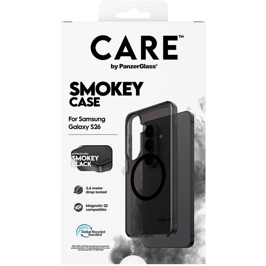 Panzer Glass CARE by PanzerGlass Urban Combat -kuori Samsung Galaxy S26:lle – Savumusta – 4