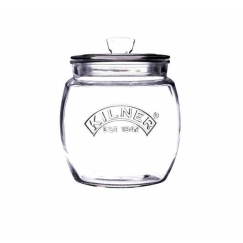 Стеклянный контейнер для хранения с крышкой PUSH TOP 0.85L / Kilner