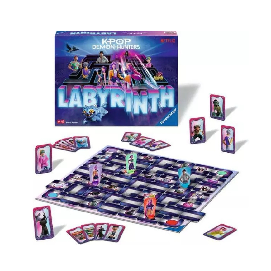 Ravensburger K-Pop Demon Hunters Transforming Maze Board Game – 3