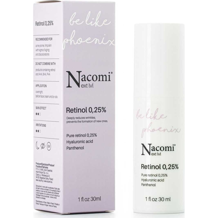 Nacomi Nacomi Next Level Retinol 0,25% serumas su retinoliu